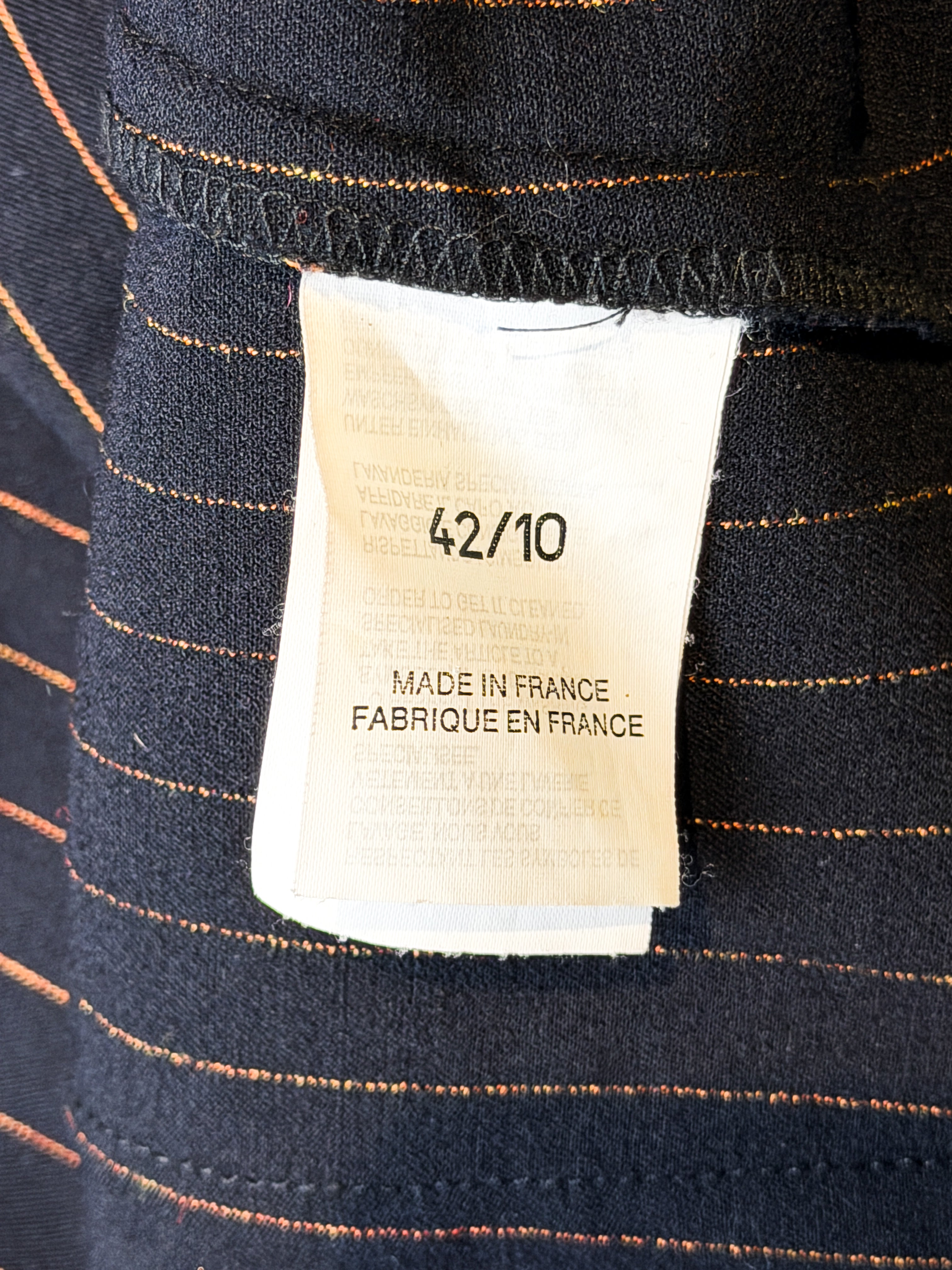 Plein Sud 2000s Black Pinstripe Tailored Blazer - S/M