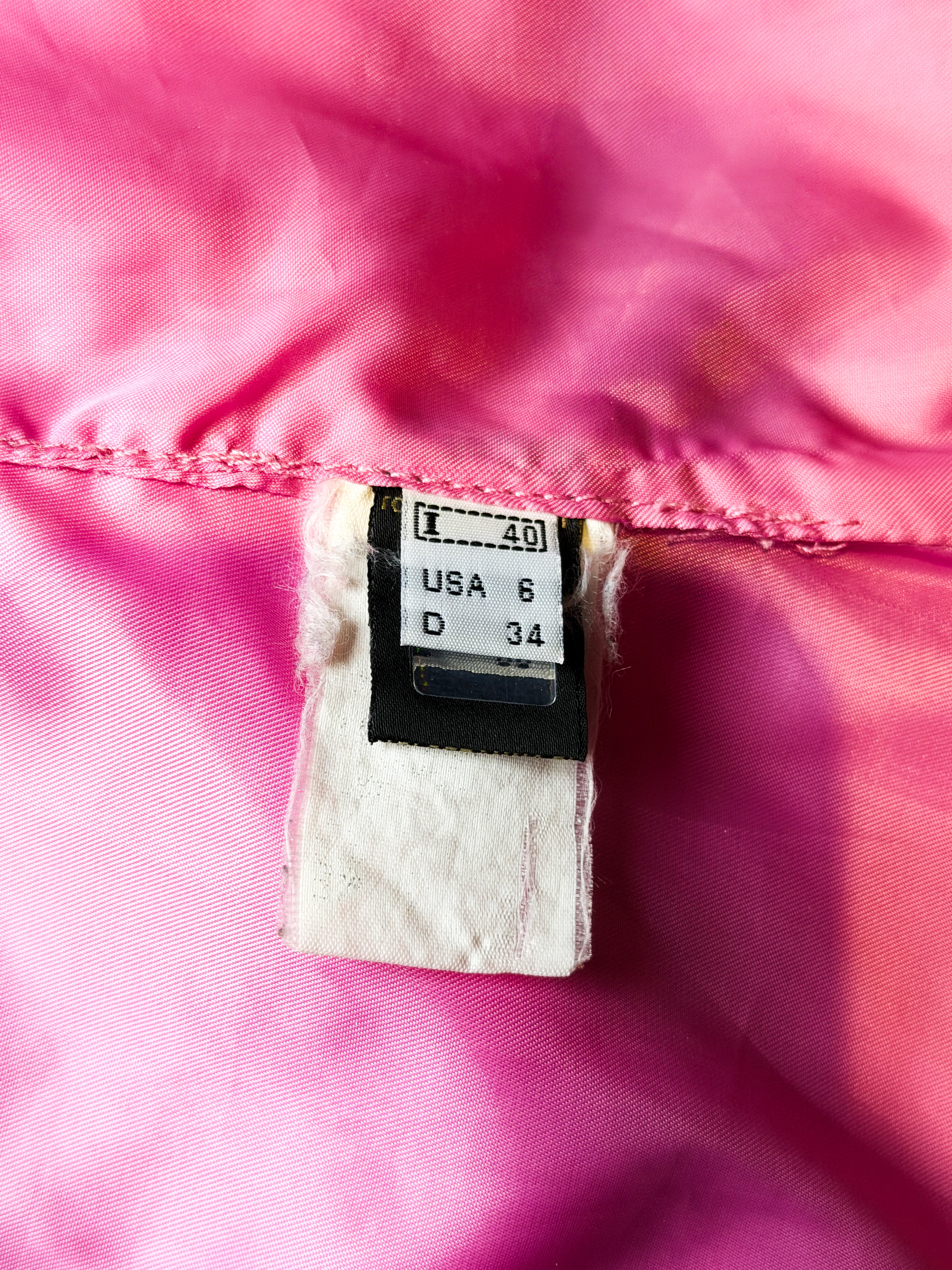 Class Roberto Cavalli 2000s Pink Fur-Trim Puffer Vest - S