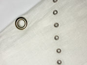 Richmond X 2000s White Eyelet Cropped Wide Leg Trousers - XS/S