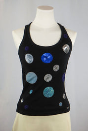 Miss Sixty Sequin Circle Tank Top – S