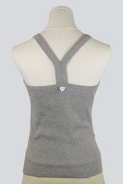 Twin Set Grey Mirrored Tank Top – M