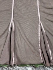 Cristinaeffe Brown Dress Sequin Flowers