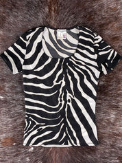 Dolce & Gabbana Intimo Zebra Stretch Tee