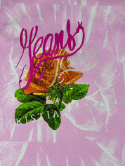 Christian Lacroix Jeans 2000s Pink Floral Graphic Tank Top