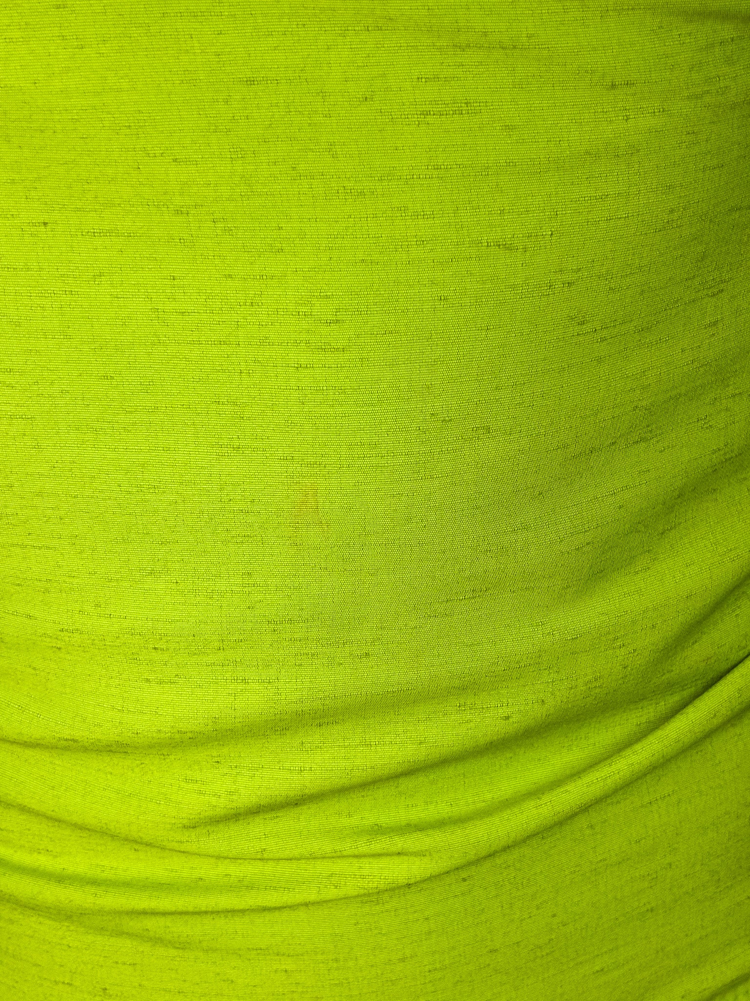 Versace Jeans Couture 2000s Neon Green Medusa Strap Cami Top - S