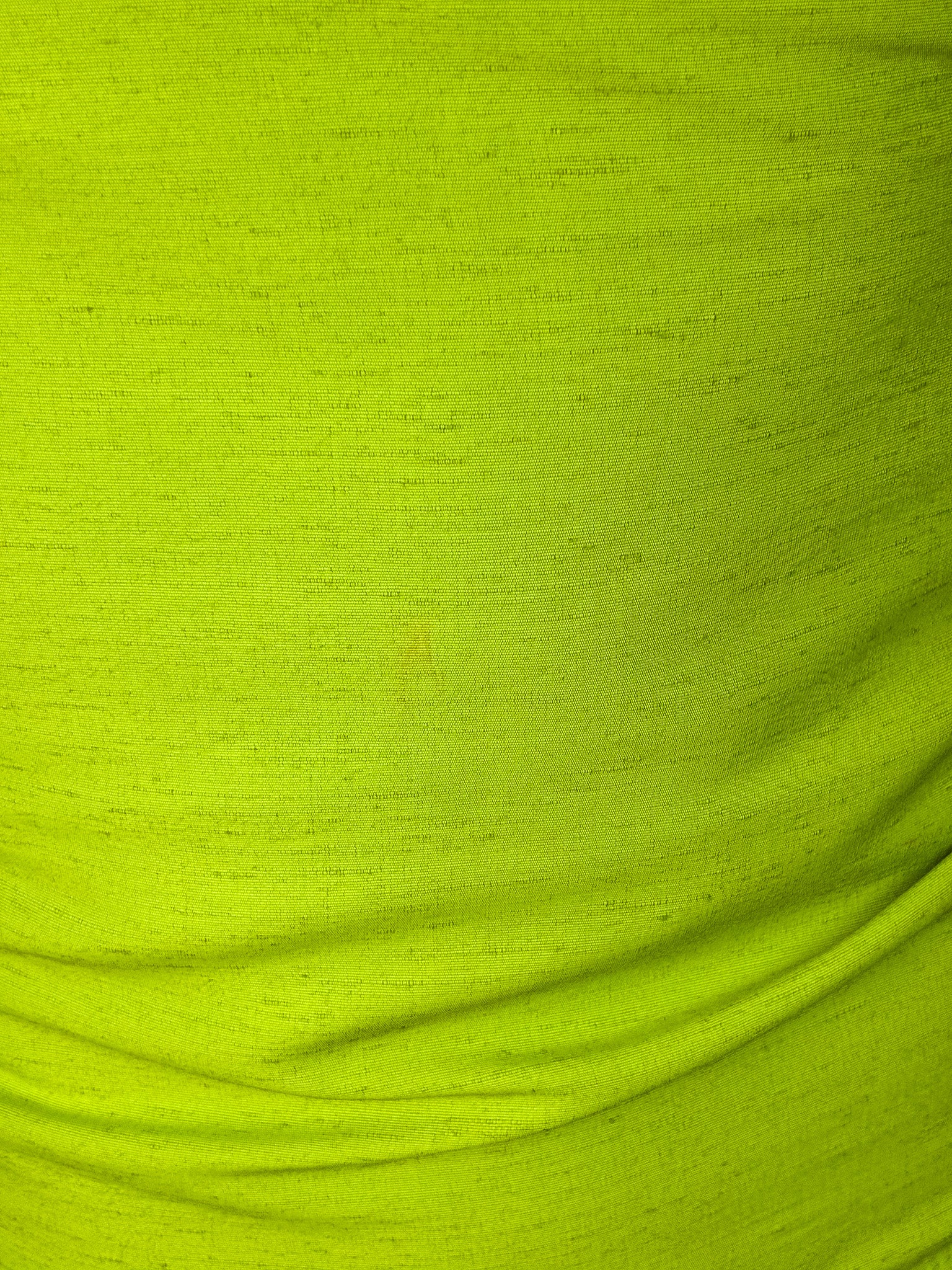 Versace Jeans Couture 2000s Neon Green Medusa Strap Cami Top - S
