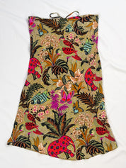 Etro 2000s Tropical Print Silk Midi Skirt - S/M