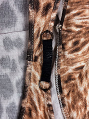 Just Cavalli 2000s Leopard Print Long Tank Dress