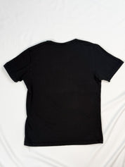 Richmond Denim 2000s Black "RICH" Gold Gothic Graphic Tee - S