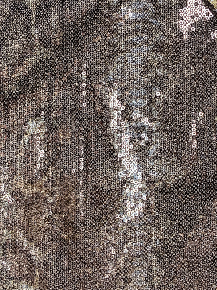 Custo Barcelona 2000s Sequin Floral Mini Dress