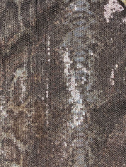 Custo Barcelona 2000s Sequin Floral Mini Dress