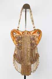 90s Gai Mattiolo Beaded Sequin Mini Bag