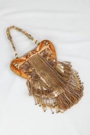 90s Gai Mattiolo Beaded Sequin Mini Bag