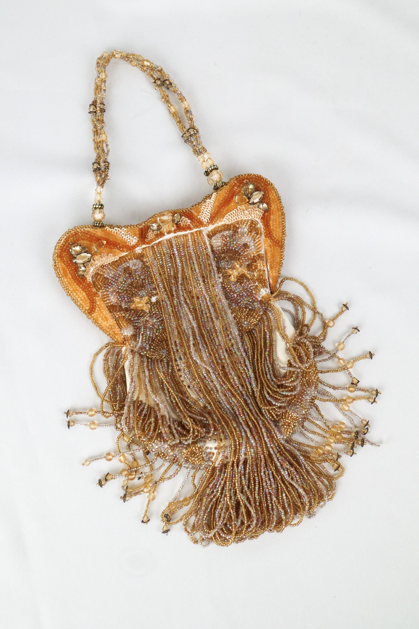 90s Gai Mattiolo Beaded Sequin Mini Bag