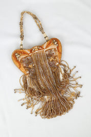 90s Gai Mattiolo Beaded Sequin Mini Bag