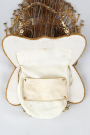 90s Gai Mattiolo Beaded Sequin Mini Bag