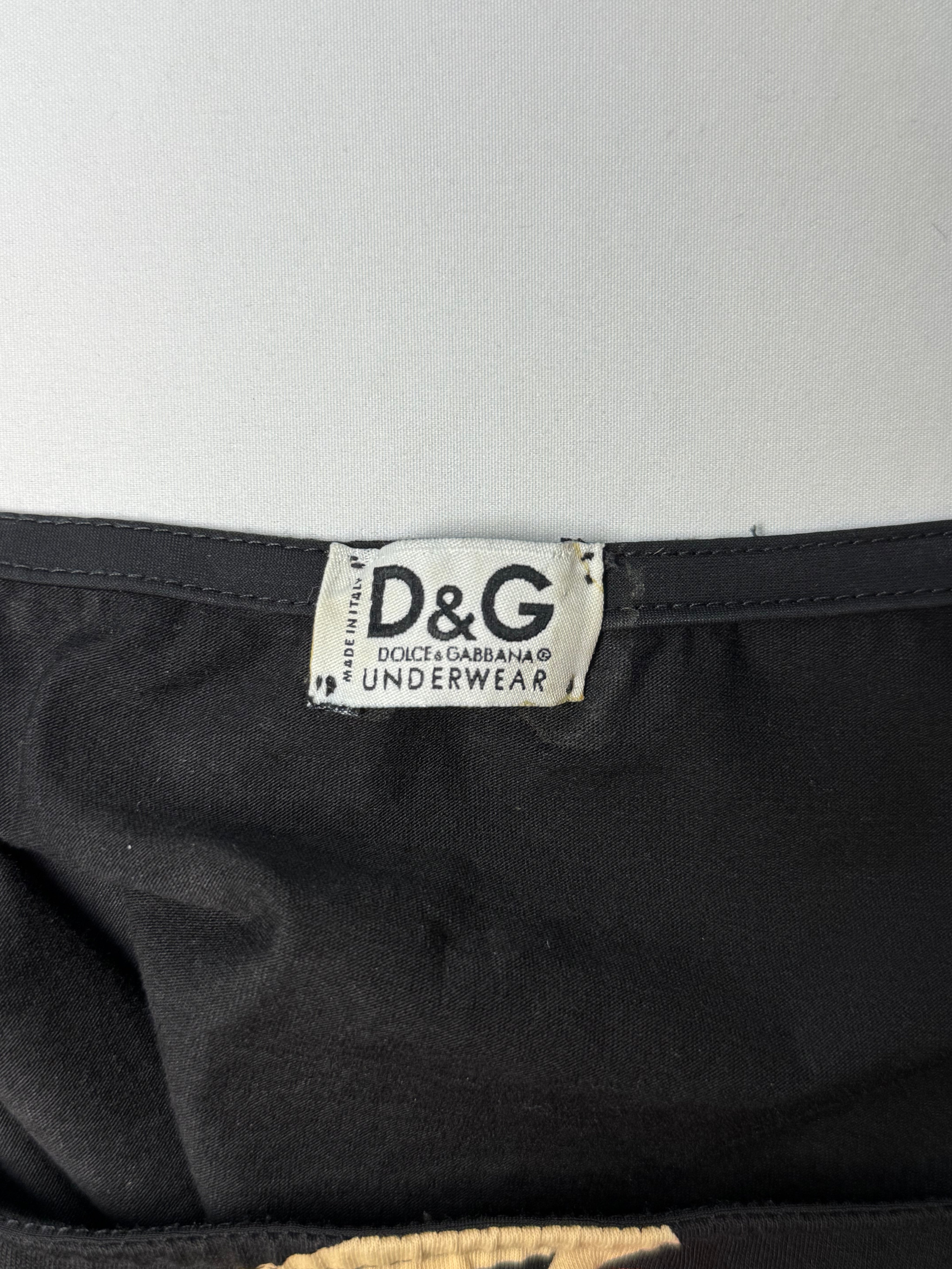 D&G Dolce & Gabbana Underwear 2000s Sexy Light Beer Graphic Tee - S/M