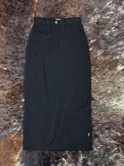 Les Copains 90s Black Maxi Skirt