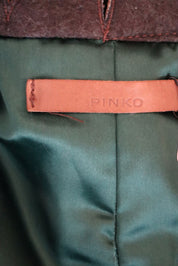 2000s Pinko Brown Leather Jacket – XS/S