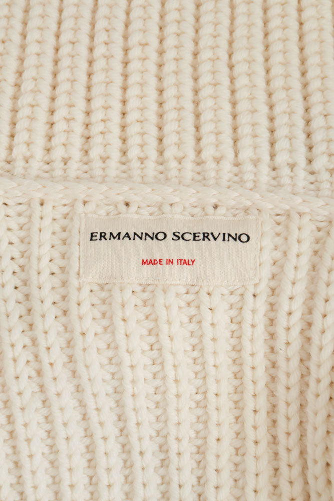 2000s Ermanno Scervino Wool Fringe Jacket – M/L