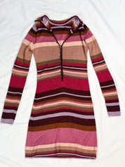 D&G Dolce & Gabbana FW 2000 Striped Knit Dress - M
