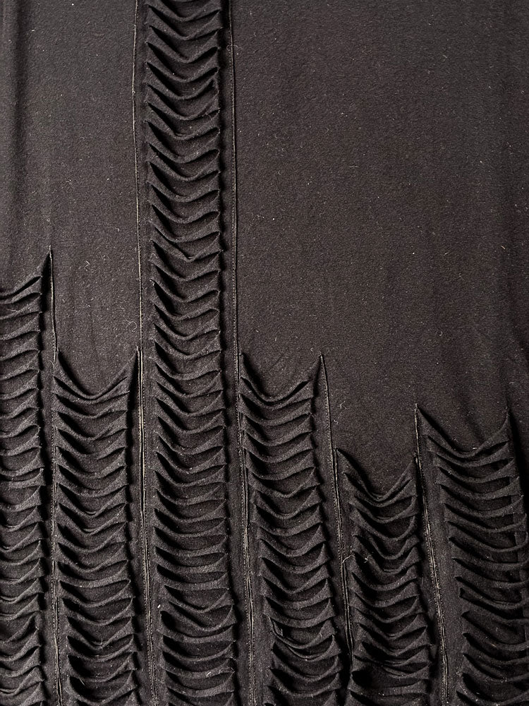 Jean Paul Gaultier Jeans 2000s Black Cut-Out Maxi Dress