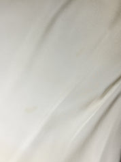 Patrizia Pepe Firenze 2000s Cream Grey Rose Print Chiffon Midi Dress - S/M