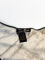 Just Cavalli Underwear 2000s Tiger Stripe Print Stretch Tee - M