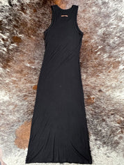 Jean Paul Gaultier Jeans 2000s Black Cut-Out Maxi Dress