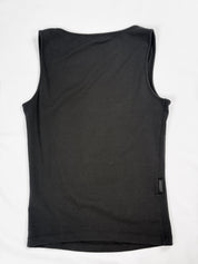 Moschino Jeans 2000s "Cookbook" Rhinestone Graphic Tank - S