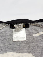 Roberto Cavalli FW2002 Leopard Metallic Print Long Sleeve Top - S-L