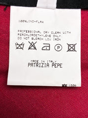 Patrizia Pepe Firenze 2000s Raspberry Linen Pleated Bust Camisole - S/M