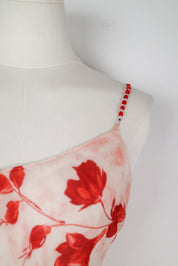 Camilla Conte Milano Silk Floral Slip Dress – M