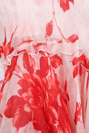 Camilla Conte Milano Silk Floral Slip Dress – M