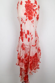 Camilla Conte Milano Silk Floral Slip Dress – M