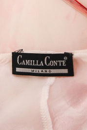 Camilla Conte Milano Silk Floral Slip Dress – M