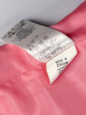 Red Valentino Silk Pink Ruffled Dress – S/M