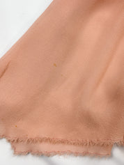 Pinko 2000s Dusty Rose Silk Beaded Handkerchief Midi Skirt - As Is - S/M
