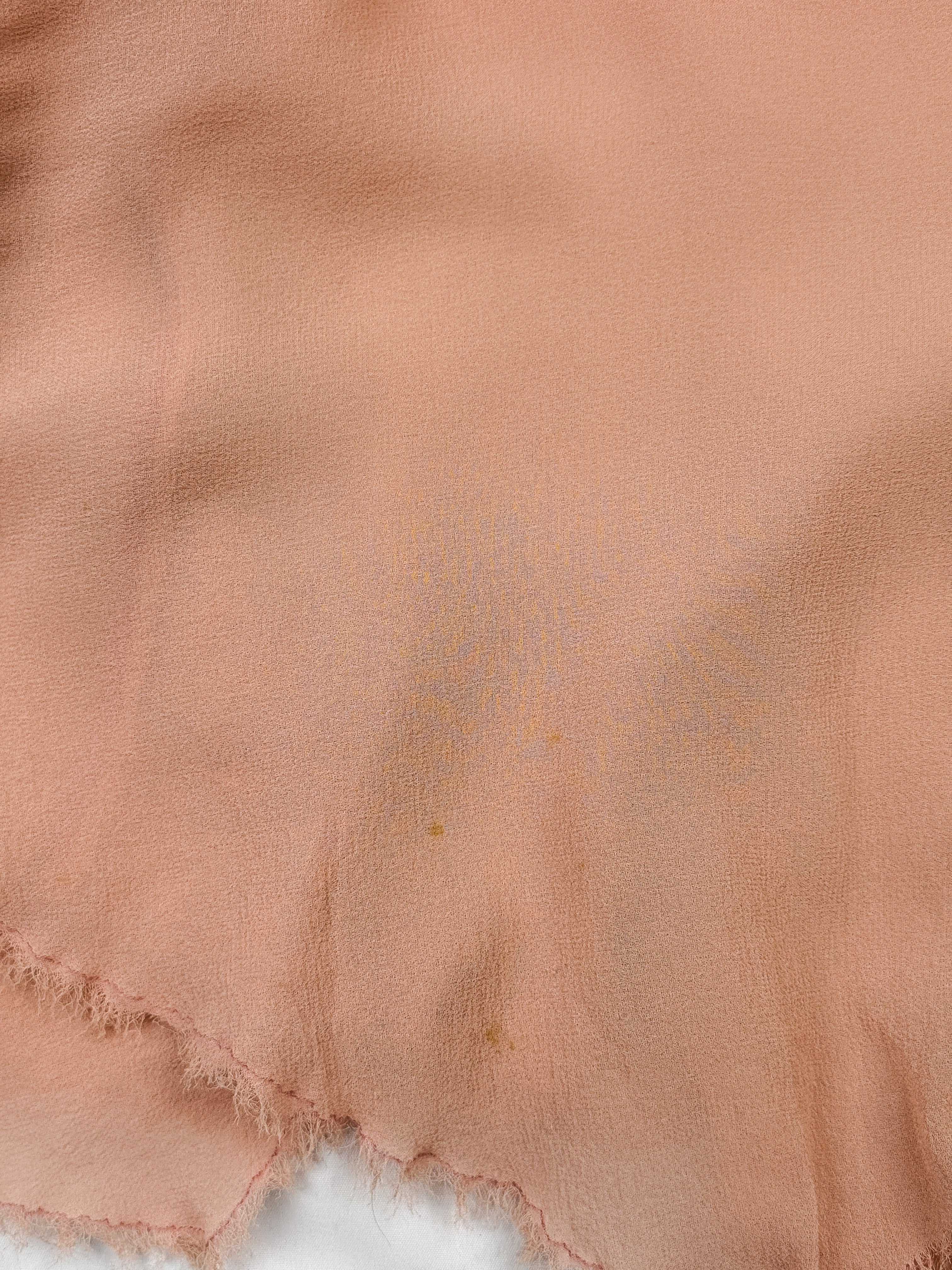 Pinko 2000s Dusty Rose Silk Beaded Handkerchief Midi Skirt - As Is - S/M