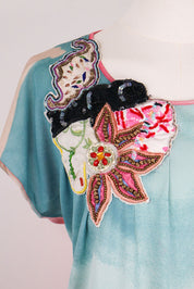 Christian Lacroix Silk Floral Top – M