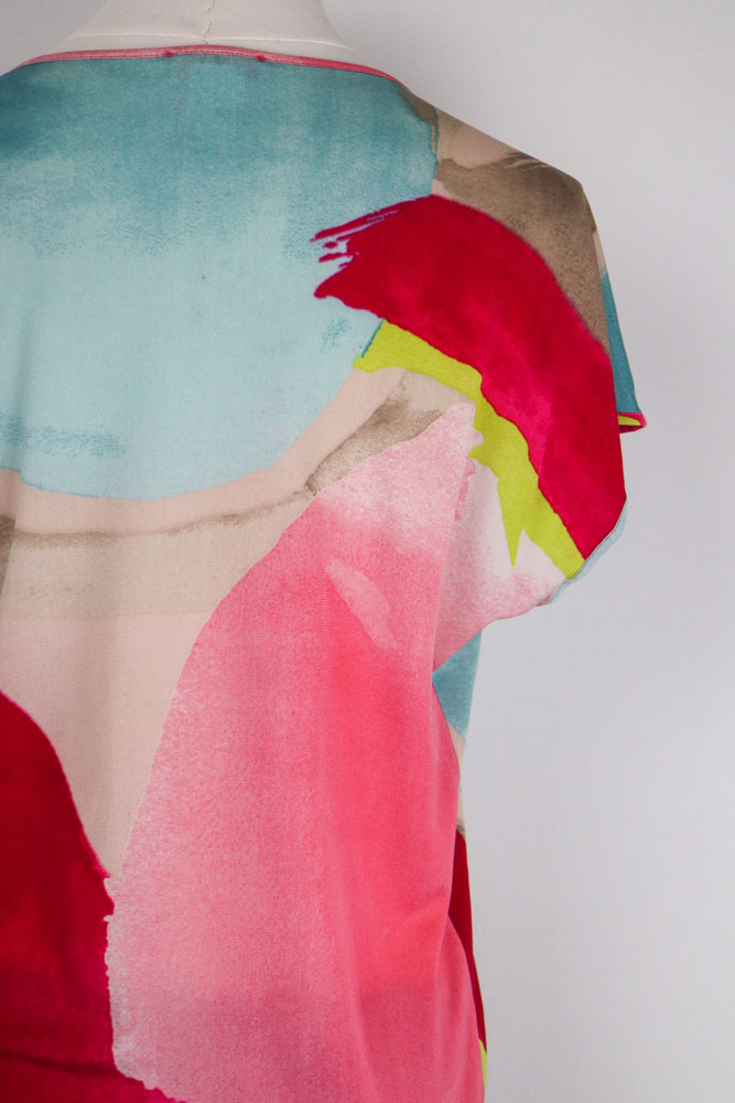 Christian Lacroix Silk Floral Top – M