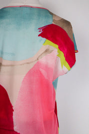 Christian Lacroix Silk Floral Top – M