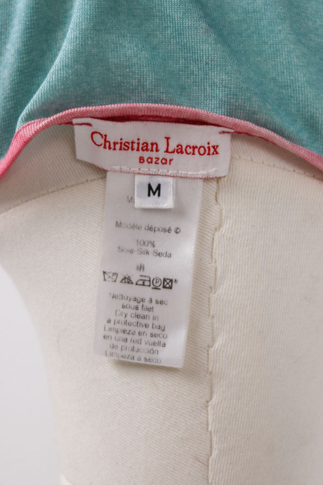 Christian Lacroix Silk Floral Top – M