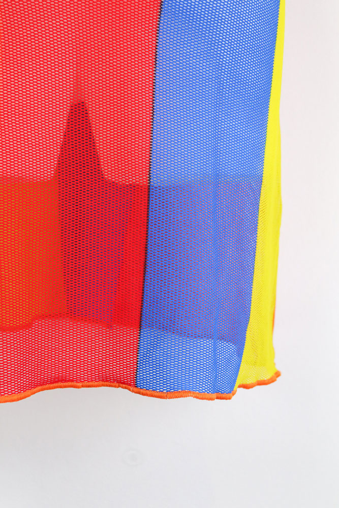 D&G Dolce & Gabbana 1990s Beachwear Multicolor Mesh Dress
