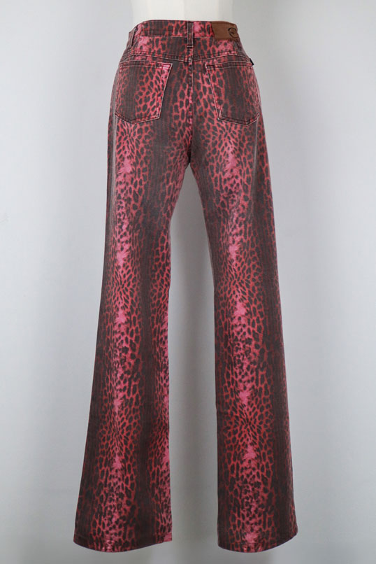 Just Cavalli Pink Leopard Jeans - W26