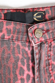 Just Cavalli Pink Leopard Jeans - W26