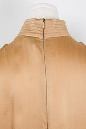 Gianfranco Ferré Studio Silk Gold Halter Top – M/L