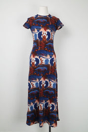 Gaultier Jeans SS 1997 Egyptian Print Maxi Dress – XS/S