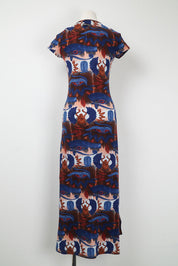 Gaultier Jeans SS 1997 Egyptian Print Maxi Dress – XS/S