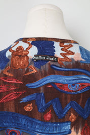 Gaultier Jeans SS 1997 Egyptian Print Maxi Dress – XS/S